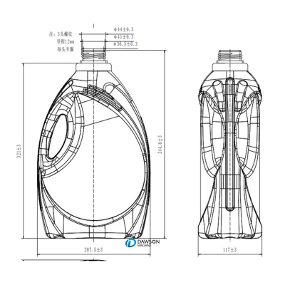 Пластиковые формы HDPE выдувная форма для бутылки с моющим средством выдувная форма из полиэтилена высокой плотности форма для моющего средства